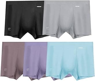 Premium Men's Naked Feeling Air Micro Modal Boxer Briefs 3" - 3X Softer Than Cotton - Snug-Fit Athleisure Trunks