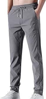 GenericMencomfy Cargo Dress Pants Multipants High Stretch Multi-Pocket Durable Quick Dry Sweatpants Breathable Joggers