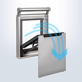 Folding Chair, Wall-Mounted Folding Stool Chair, Wall Seat Folding With Support Legs Saving Space Suitable For Various Occasions(B1)