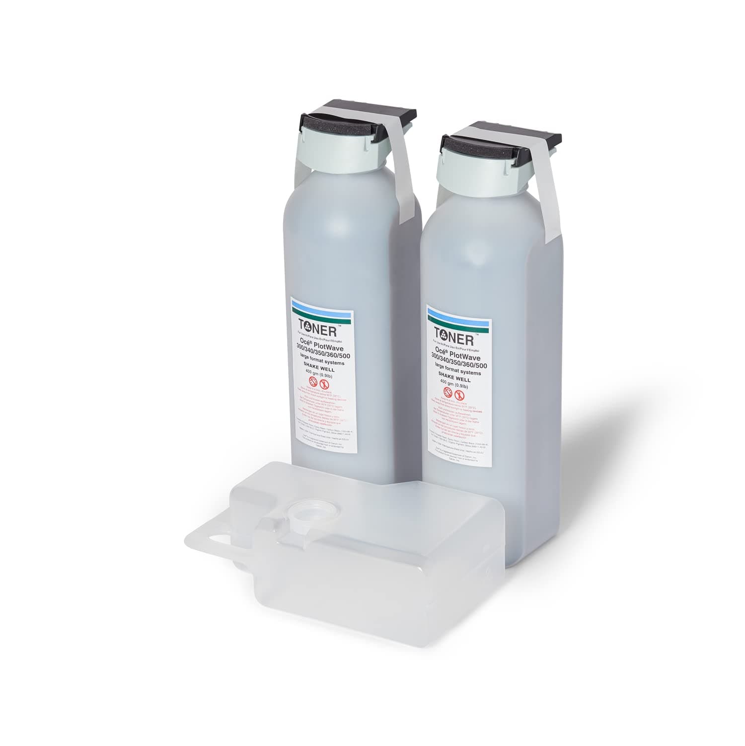 MADE IN USA TONER Compatible Replacement for Oce Plotwave 300, 340, 345, 350, 360, 365, 500 Universal Toner, Black (2 cartridges)