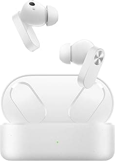 OnePlus Nord Buds 2 - Wireless Earphones with up to 36 Hours of Battery Life, Up to 25dB Active Noise Cancellation and BassWave™ Bass Enhancement Algorithm - Lightning White [UK version]