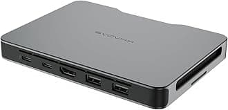 Khadas Mind 2 Mini PC - Intel Core Ultra 7 155H (16 Cores, 22 Threads, up to 4.8GHz) - 32GB LPDDR5+1TB SSD Portable Desktop PC with HD Graphics and AI Creation | BT 5.3 | 4K/8K UHD | Windows 11 Home