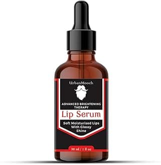 Lip Lightening Serum for Men for Dark, Dry & Chapped Lips | Serum for Smokers | Moisturizes, Nourishes & Softens | Ideal Lip serum for Dark Lips & Pigmentation