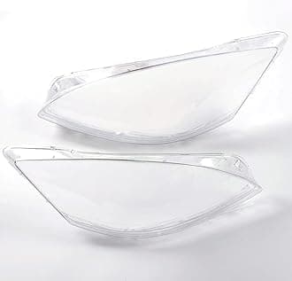G-PLUS Headlight Headlamp Lense Clear Lens Cover Compatible with Mercedes Benz S-Class W221 130 2006-2013 1 Pair