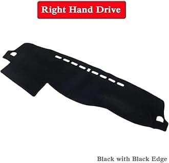 BIVVI Car Dashboard Cover Mat,for Mitsubishi Pajero V93 V97 2007-Present RHD&LHD Anti-Slip Mat Dashboard Cover Pad Interior Accessories