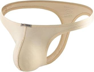 Men's Thong G-String Underwear Soft Stretch Comfortable Brief Bulge Pouch Underwear