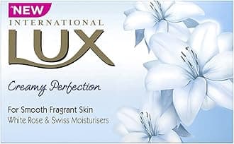 LUX International Creamy White Soap Bar, 125 g
