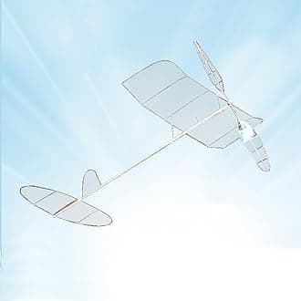 F1D Plane Kit,F1D Template Set,F1D Plane Rubber Band,F1D Rubber Band Powered Aircraft,DIY Model Airplane Kit,Student Model Aircraft Competition,For Outdoor Popular Science Schools (F1D)