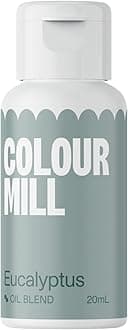 Colour Mill Oil Blend Food Colouring Eucalyptus: Next Generation Oil Based Food Colours - 20 ml