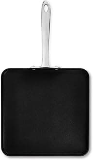 Non Stick Aluminium Pan, 11 Inches, Black, 1 Piece