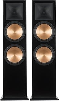 RF-7 III Black Ash Wood Furniture Made Floorstanding Speaker Pair (2017)
