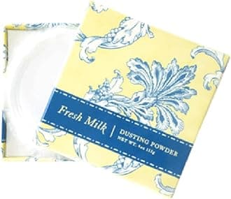 Greenwich Bay Luxury Dusting Powder w/puff Fresh Milk (Magnolia) by Greenwich Bay Trading Company