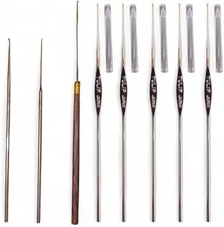 Aari Needle Set|Aari Needle Combo Pack|Aari Iron Needle Set|Tulip Brand Aari Needle|Tulip Needles|Tulip aari Needle Set for aari Work|aari Work Needle Set Tulip Brand (Aari 3 Needles Tulip 5 Needles)