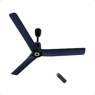 atomberg Aris Contour Smart 1200mm Voice Controlled BLDC Ceiling Fan with Remote | BEE 5 star | Best-in-class Air Flow | Silent Operation| Designer Fan | Free Installation | 5 Year Warranty |Ritz Blue