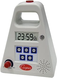 Cooper-Atkins FT24-0-3 Large Single Station Digital Timer, 24 Hour Digital with Volume Control, 24 Hours Unit Range