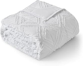 Topblan Weighted Blanket(60"x80" 20lbs Queen Size),Ultra Soft Cooling Weighted Blanket for Adults,Cozy Heavy Blanket with Glass Beads, Breathable Reversible Weighted Blanket All Season, White