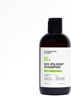 Hair Shampoo for Men, Natural Formula to Strengthen Hair with a Gentle Cleansing, Moisturises Scalp & Hair, Reduces Sebum Production