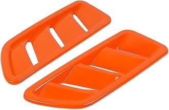 Car Hood Air Vents Trim for Jeep Wrangler JL Rubicon 2018 2019 2020 2021 2022 Hood Scoop, Bonnet Vent Hood Grille Intake Cover Exterior Accessories 2PCS