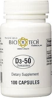 D3-50 100 Capsules BIO-TECH