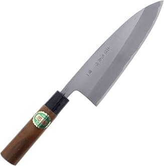 Tosa Knife, Sharp, Deba, Blue Steel, No. 1, 8.3 inches (210 mm)