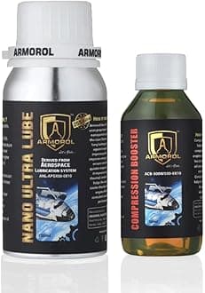 Nano Ultra Lube 100ml + Compression Booster 100ml Combo – Enhance Low Pickup for Cars & Bikes (350cc-1500cc)