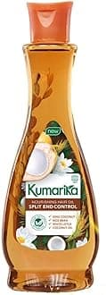 Kumarika Nourishing Hair Oil Split End Control 200ml pack Reduce Split ends natural hair oil Infused with 100 natural extract split end treatment to give health strong shiny hair