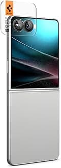 Spigen Galaxy Z Flip7 Camera Protector Film with Optik Pro Installation Kit 9H Tempered Glass Shatterproof Flash Interference, 2 Pack AGL09584