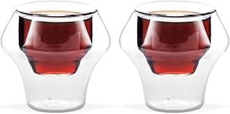 MHW-3BOMBER Espresso Double Wall Glass Coffee Mugs Set of 2 Shot Glass Insulated Tea Mugs Home Barista Coffee Accessories G6202-OS