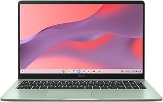 ASUS Chromebook 15 CX1505CKA Laptop | 15.6" Full HD Screen | Intel Celeron N4500 Processor | 4GB RAM | 64GB eMMC Storage | Google Chrome OS | Misty Green | Amazon Exclusive