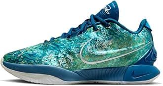 NikeLebron XXI Men's Basketball Shoes (FN0708-400, Industrial Blue/Photon DUST/Emerald Rise/Metallic Silver)