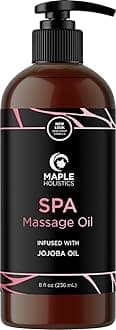 Sensual Massage Oil for Body That Is Infused With Cold Pressed Aromatherapy Essential Oils.