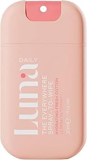 Luna Daily Body Cleansing Spray | Hydrating pH-Balanced Feminine & Body Mist | Gentle & Moisturizing for Intimate Hygiene, Underarms & Private Parts | Travel Essential for Women, Gym & Daily Care,30ml