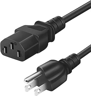 - AC Power Cord for Vibration Plate Walking Pad Treadmills Ellipticals Fitpulse Lifepro Hurtle Fitness Universal 3 Prong Power Cable Replacement 6 Feet