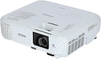 EB-W49 WXGA Projector Brightness: 3800lm with HDMI Port (Optional Wi-Fi) (V11H983040)