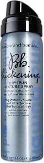 Thickening Dryspun Texture Spray | Dry Texture Spray for Hair Volume | Lightweight Formula | Adds Hold | For Fine to Medium Straight to Wavy Hair Types