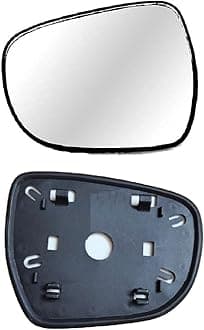 Side View Mirror/Sub Mirror Glass Plate compatible with New Swift Dzire 3RD GEN LDI/LXI/TOUR (2017-2024 Year Model) (MIRROR SHAPE TYPE 2), LEFT PASSENGER SIDE)
