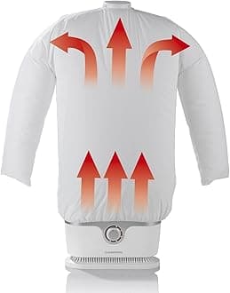 CLEANmaxx1800W Upright Garment Press with Steam Function