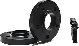 JTP Compatible with Mercedes G450,G320,G500,G400d,G350,G550,G350d,G55,G63,G65,G580EQ AMG,G Wagon W463,W465,W461 Safe Forged Black Anodized 2pcs 20mm Wheel Spacers 5x130,+Black Bolts (20mm)