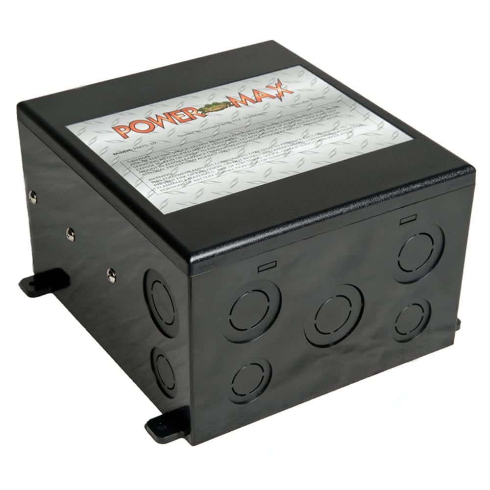 PMTS 50A - Automatic Transfer Switch for RV with 30A or 50 Amp AC Service | Safe, Easy to Use, Durable, Reliable & Superior Performance (One pack 8 x 8 x 5 ")