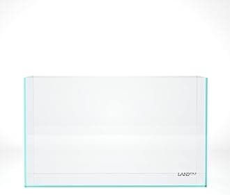 LANDEN 60P 16 Gallon Rimless Low Iron Aquarium Tank, 23.6" W × 11.8" D × 14.2" H (60cm x 30cm x 36cm) 6mm Thickness with Nano Foam Leveling Mat 111004