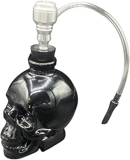 Skull Glass Hookah (Black)