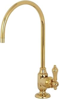 Kingston Brass KS5192BAL Heirloom Water Filtration Faucet, Polished Brass