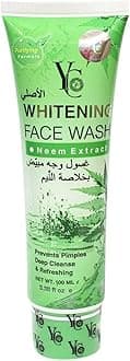 Whitening Face Wash for Oily Skin Enriched with Neem Clears Clogged Pores Exfoliates Gently (YC431) 100 ml
