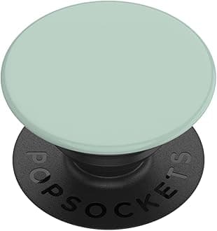 PopSockets: PopGrip - Expanding Stand and Grip with a Swappable Top for Smartphones and Tablets - Light Green