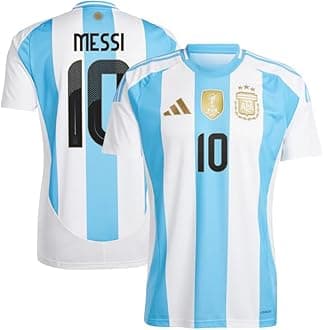 GenericRockinRetailz Argantina New Football Jersey 2024/25 Home Blue Messi Jersey for Men,Kids,Boys