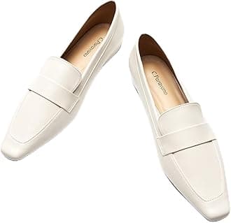 C.Paravano Women's Loafer Flat Loafers for Women Slip-on Flats Shoes Business Casual Shoe Slip-on Penny Loafers for Women