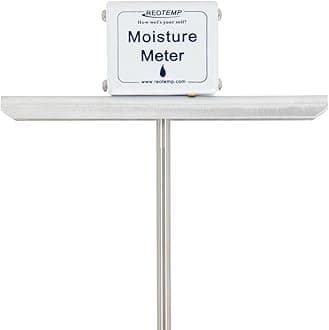 REOTEMP48 Inch Garden and Compost Moisture Meter, Garden Tool Ideal for Soil, Plant, Farm and Lawn Moisture Testing