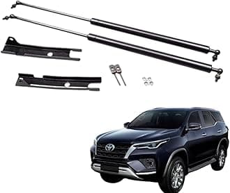 TRX Hood Lift support Hydraulic Struts For Toyota Fortuner Model 2015-2024 | Toyota Fortuner Accessories | Also Compatible with Hilux