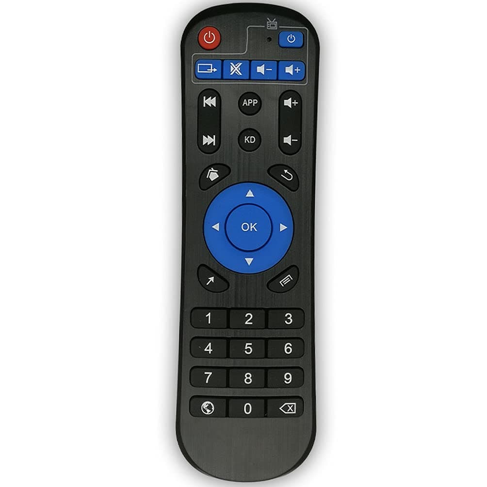 Remote Control Replacement Compatible with Android TV Box T95, T95 MAX, T95Z Plus, T95K T95V T95U T95W Pro, T95 X2, Qbox, Q Plus, X96, H96, MX1, MX10, T9, TX3, TX6, H50, X88, HK1 Android Box