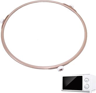 8.7 Inch Microwave Turntable Ring,Rotating Ring Roller,Microwave Oven Tray Support,Middle Glass Plate Tray Support Holder,Replacement Inner Ring for Microwave Oven Glass Turntable Plate